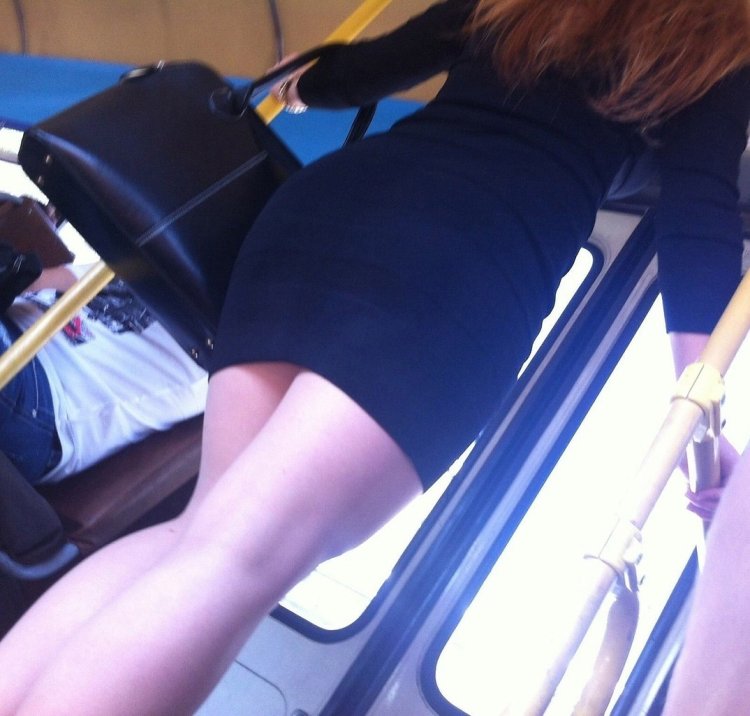 Попки в общественном транспорте