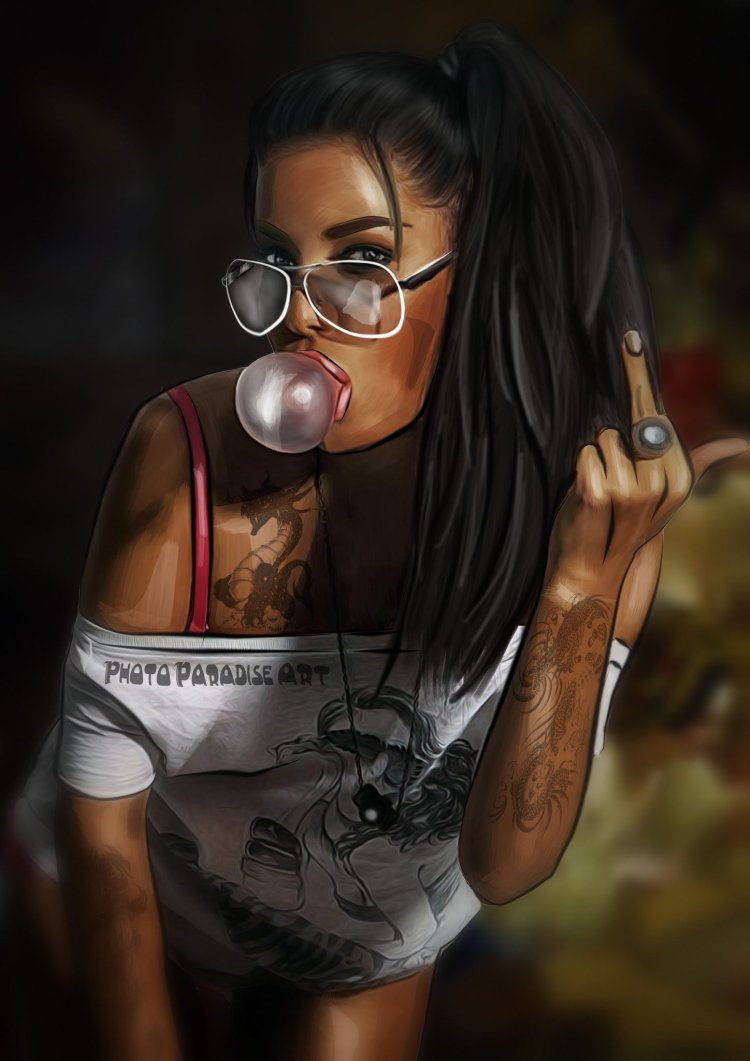 Дерзкие тату для девушек