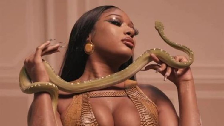 Бритни Спирс со змеей