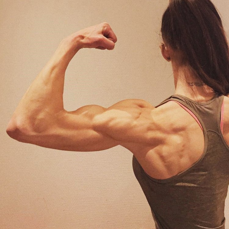 Бицепс женщины