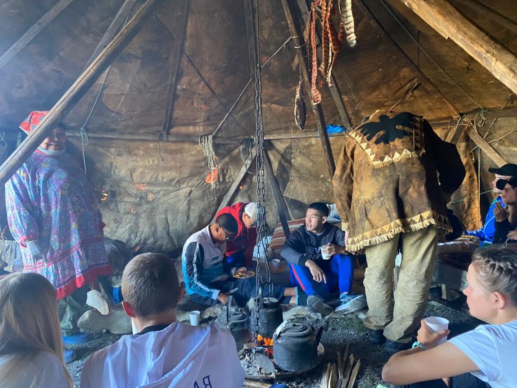 Чум ненцев Таймыр