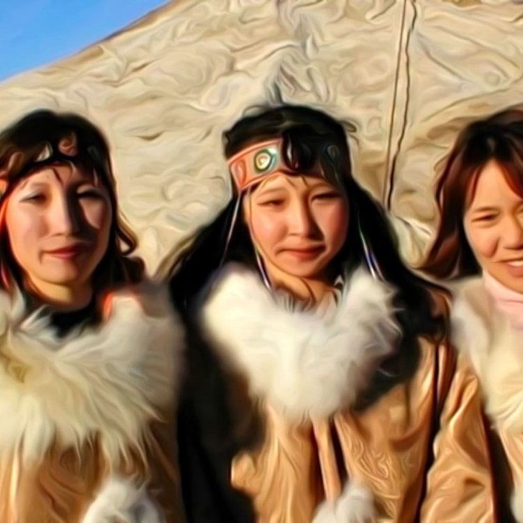 Ненцы Эскимосы алеуты