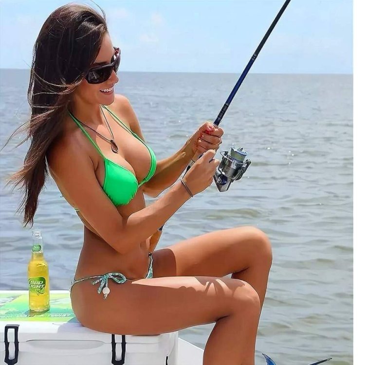 Девушки на рыбалке