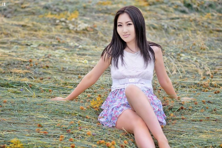 Вианн Чжан в Нижнем белье