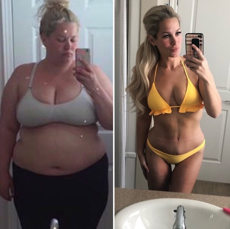 Эшли Грэм худая