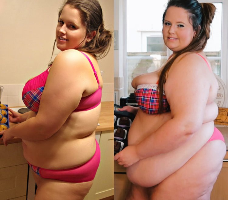 Тело девушки с лишним весом