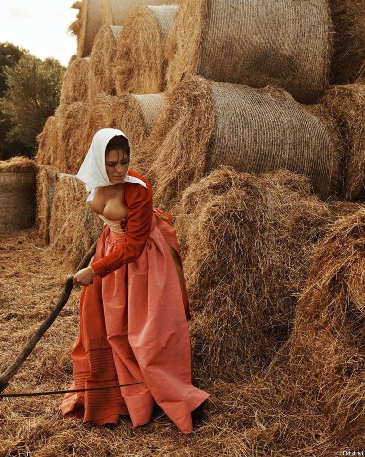 Фотосессия в стиле крестьянки