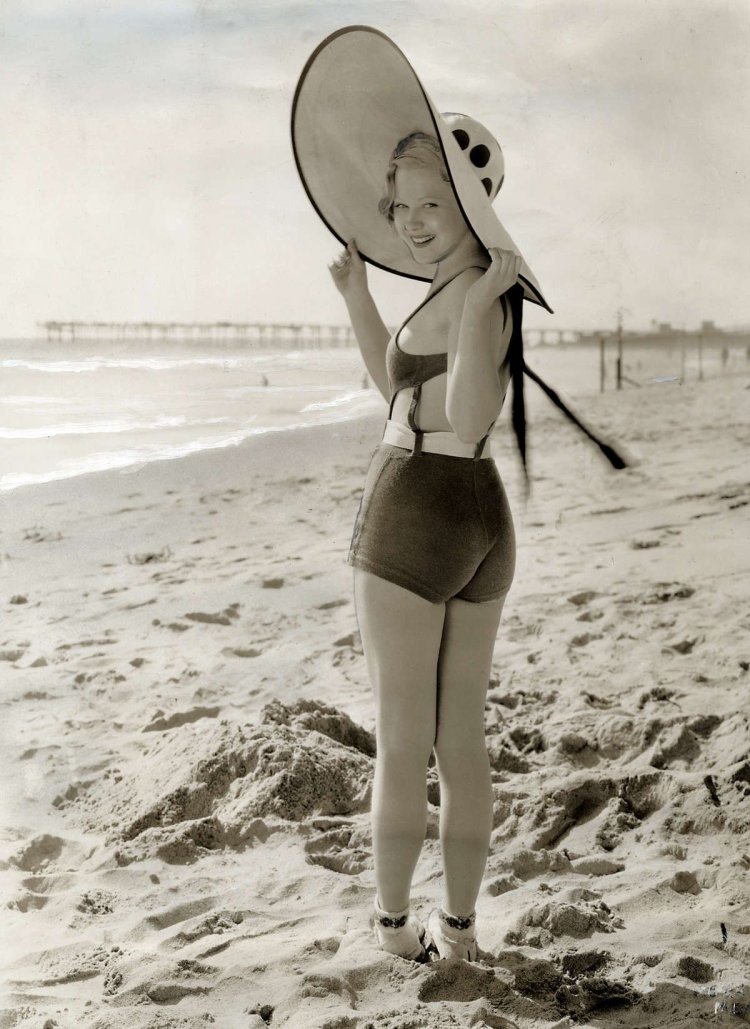 Ретро фотосессии на пляже