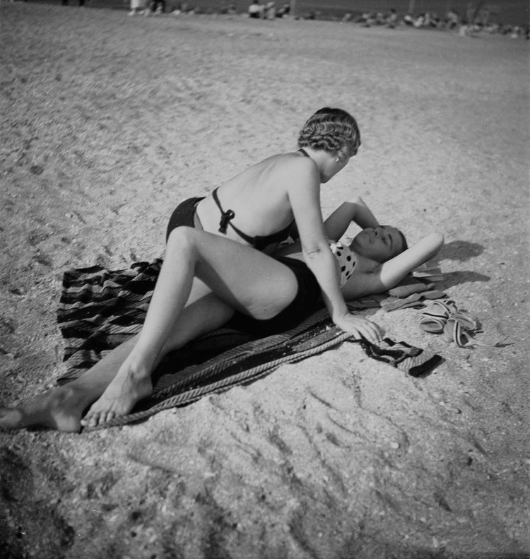 Ретро фотосессии на пляже