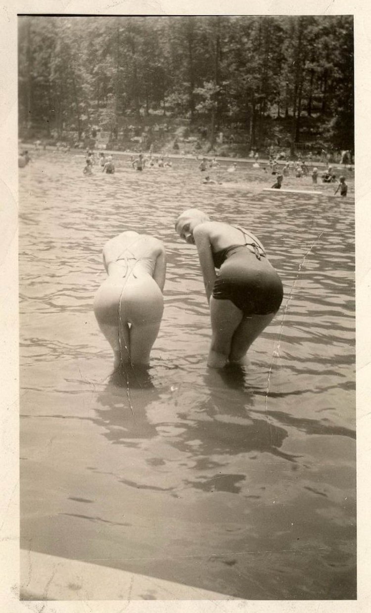 Купальщицы, 1928 год. СССР. Фотограф Борис Игнатович