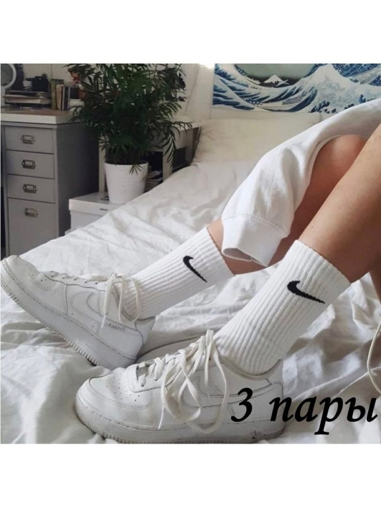 Носки найк на ноге