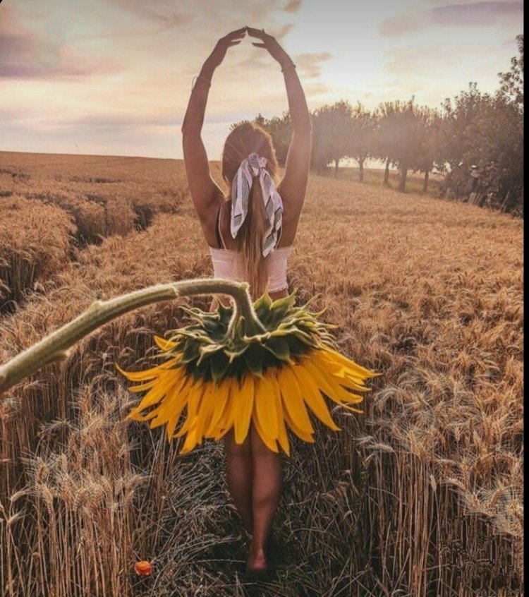 Девушка лето