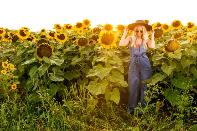 The naked Sunflower photograph by Denny Weinmann