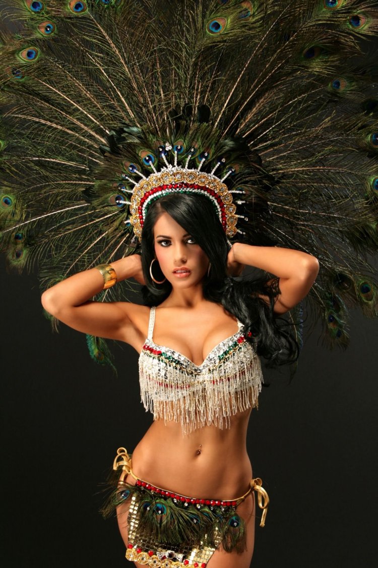 Южноамериканские индейцы девушки