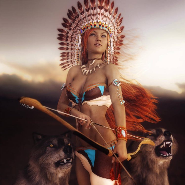 Покахонтас шаманки