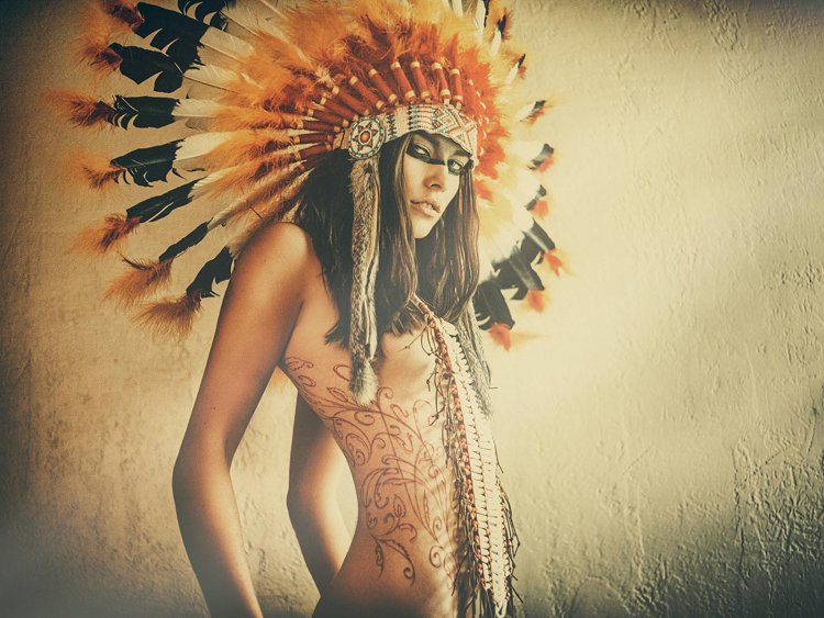 Красивые девушки индейцы