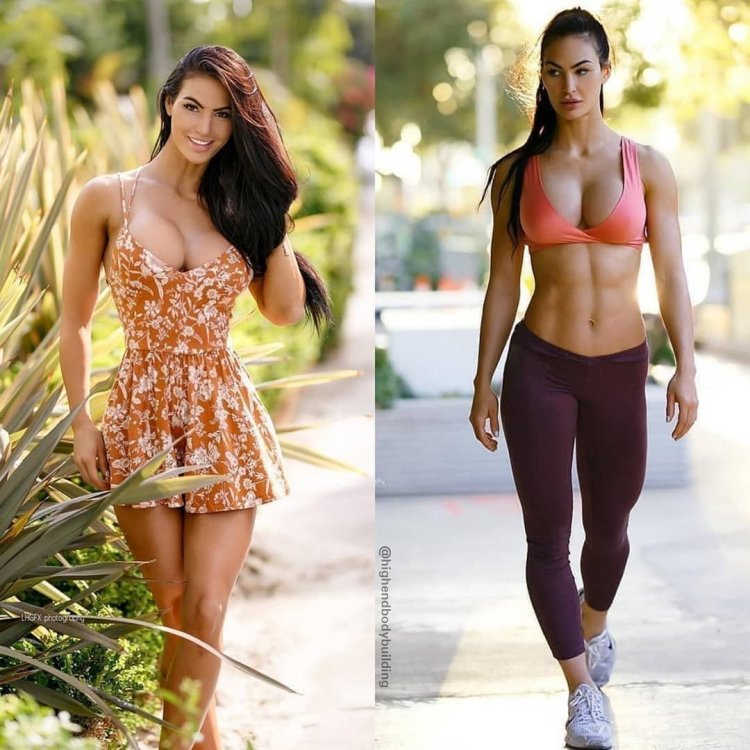 Спортивные девушки с широкими плечами