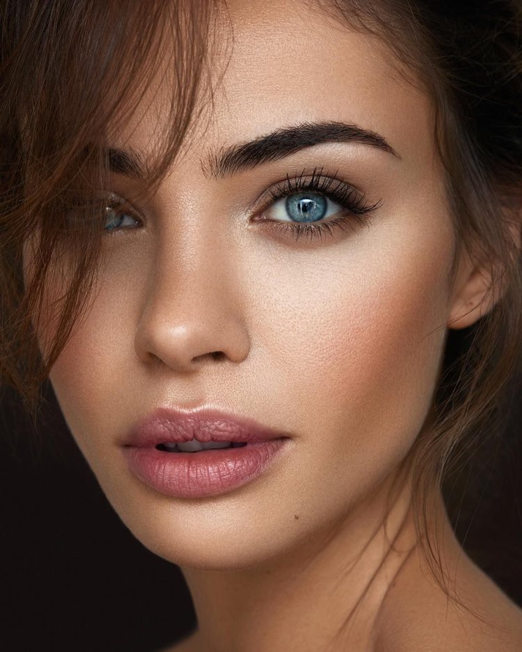 Макияж нюдовый Смоки