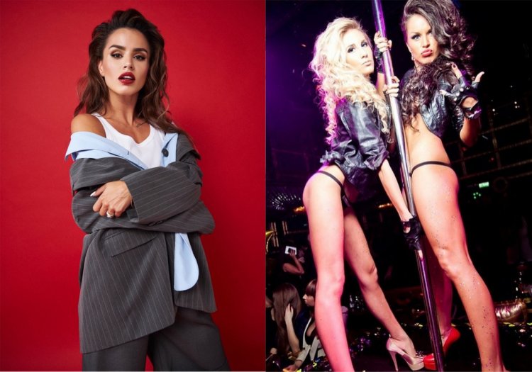 Эротический танец двух девушек