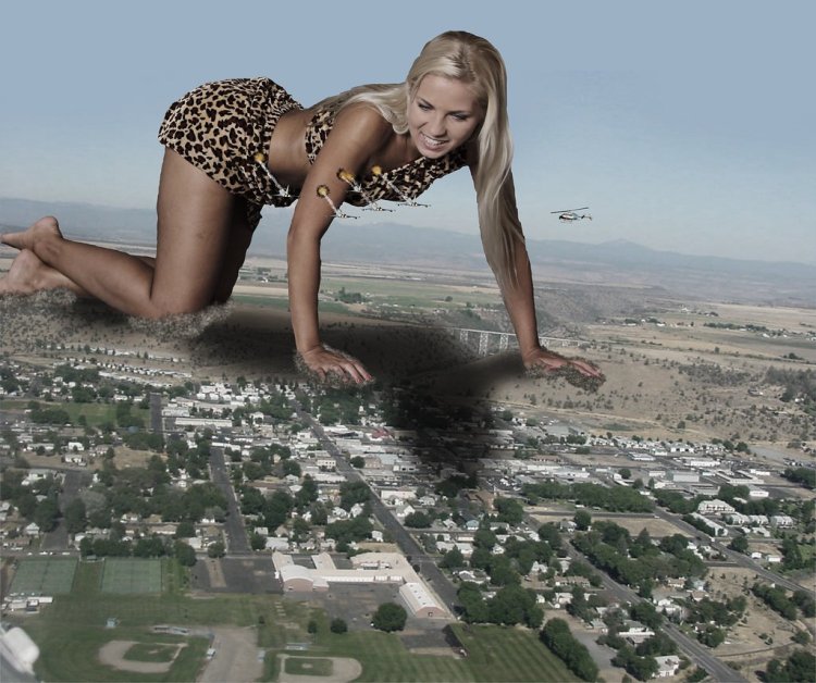 Джессика Роберт великанша