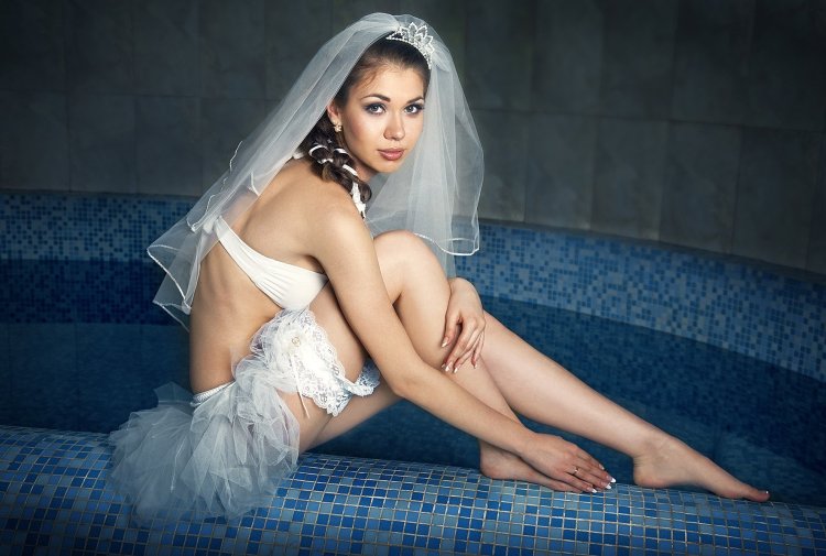 Красивые русские невесты