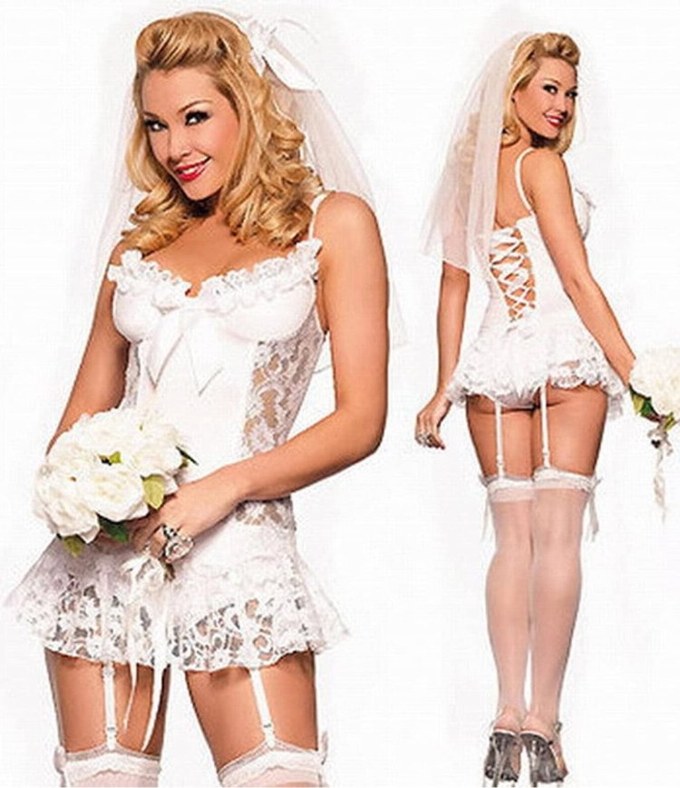Эротическое платье на свадьбу