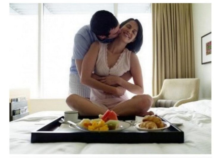 Кофе в постель для любимой