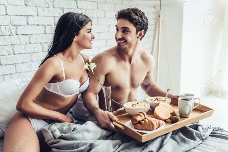 Завтрак в постель арт