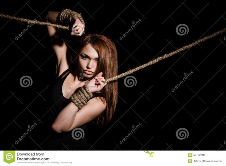 Фотосессия с веревками