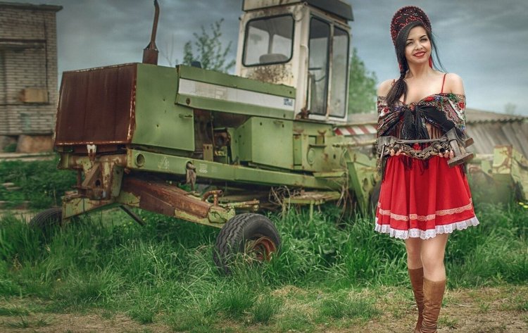 Деревенские женщины