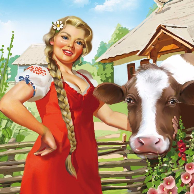 Девушка в поле