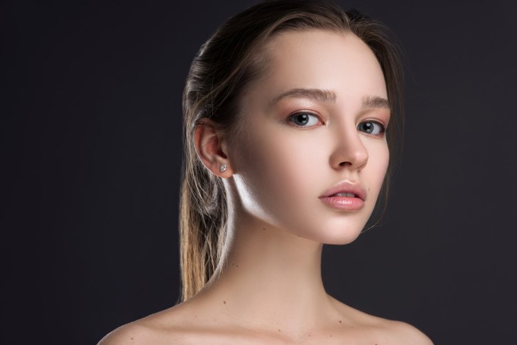 Лицо девушки