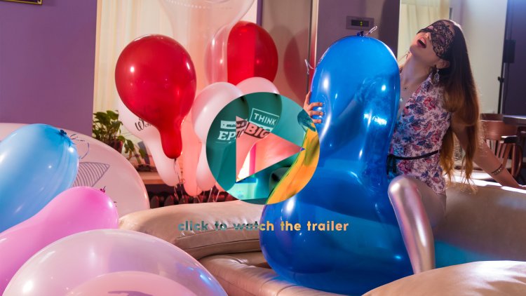 Фетиш с воздушными шарами