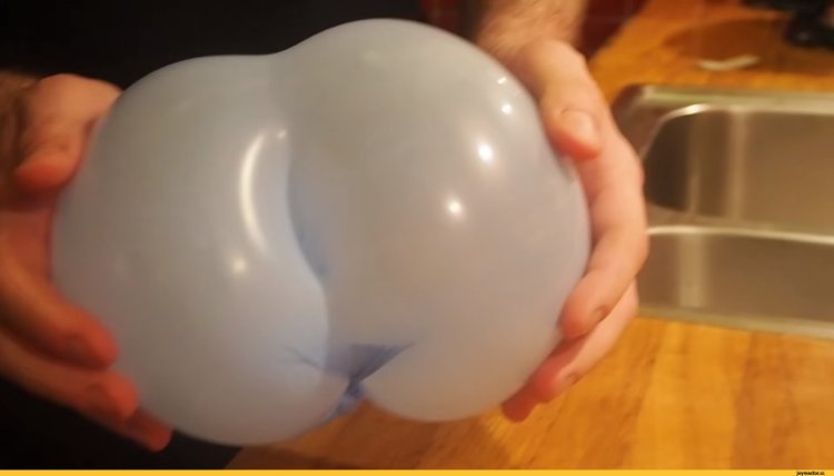 Вагина из надувной перчатки