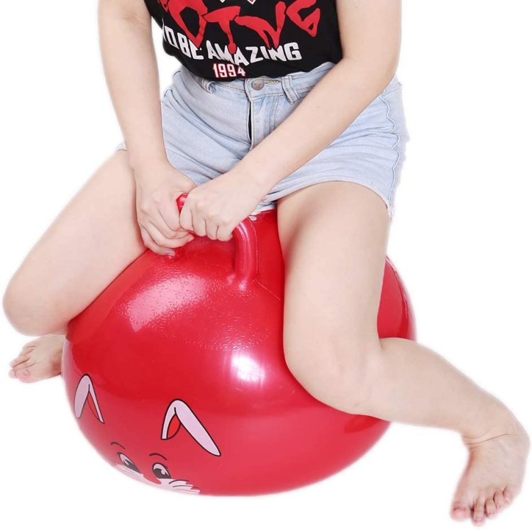 Прыжки с мячом