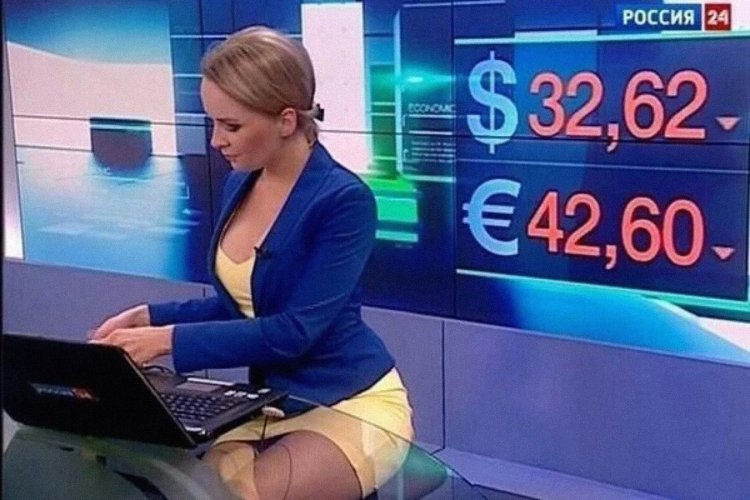 Ведущая канала матч Олеся Серёгина