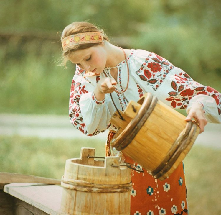 Колодец коромысло