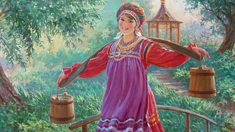 Девушки в деревне