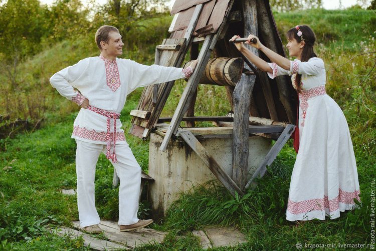 Садовая фигура "девочка с коромыслом" цветная 27х47х21см микс