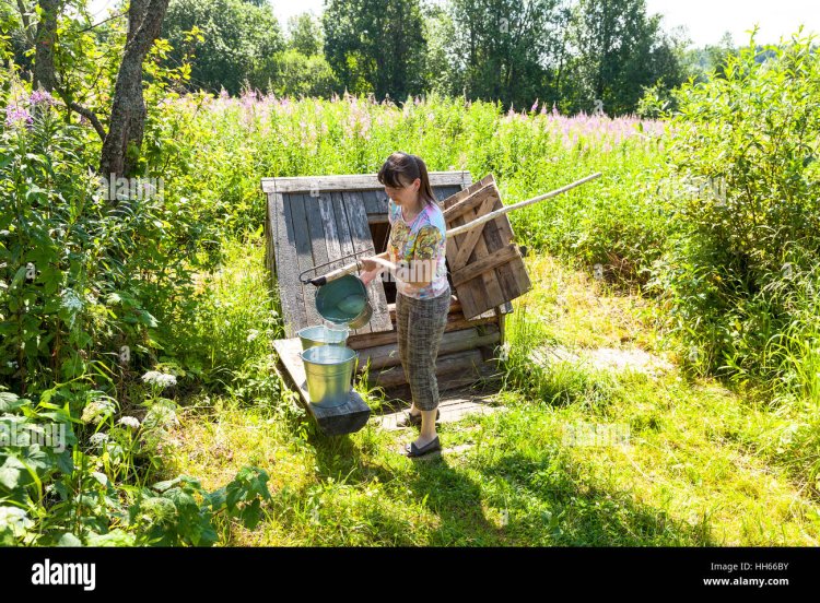 Колодец коромысло