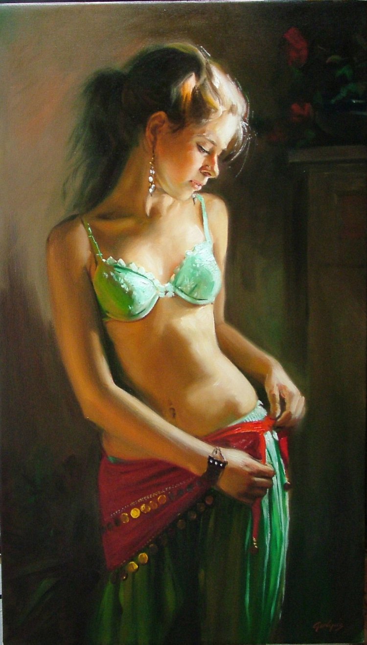 Художник Laszlo Gulyas Венгрия