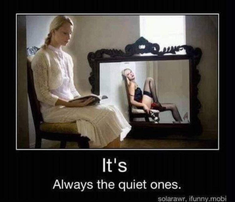 В тихом омуте черти водятся