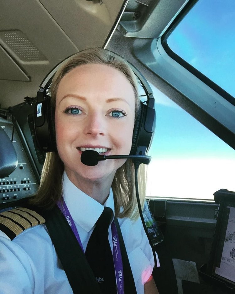 Пилот Аэрофлота Дарья Скоробогатова