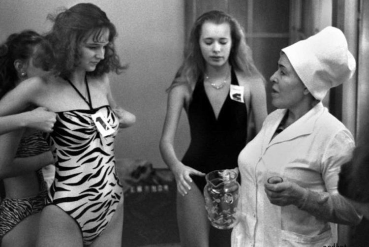 Елена Передреева Московская красавица 1988
