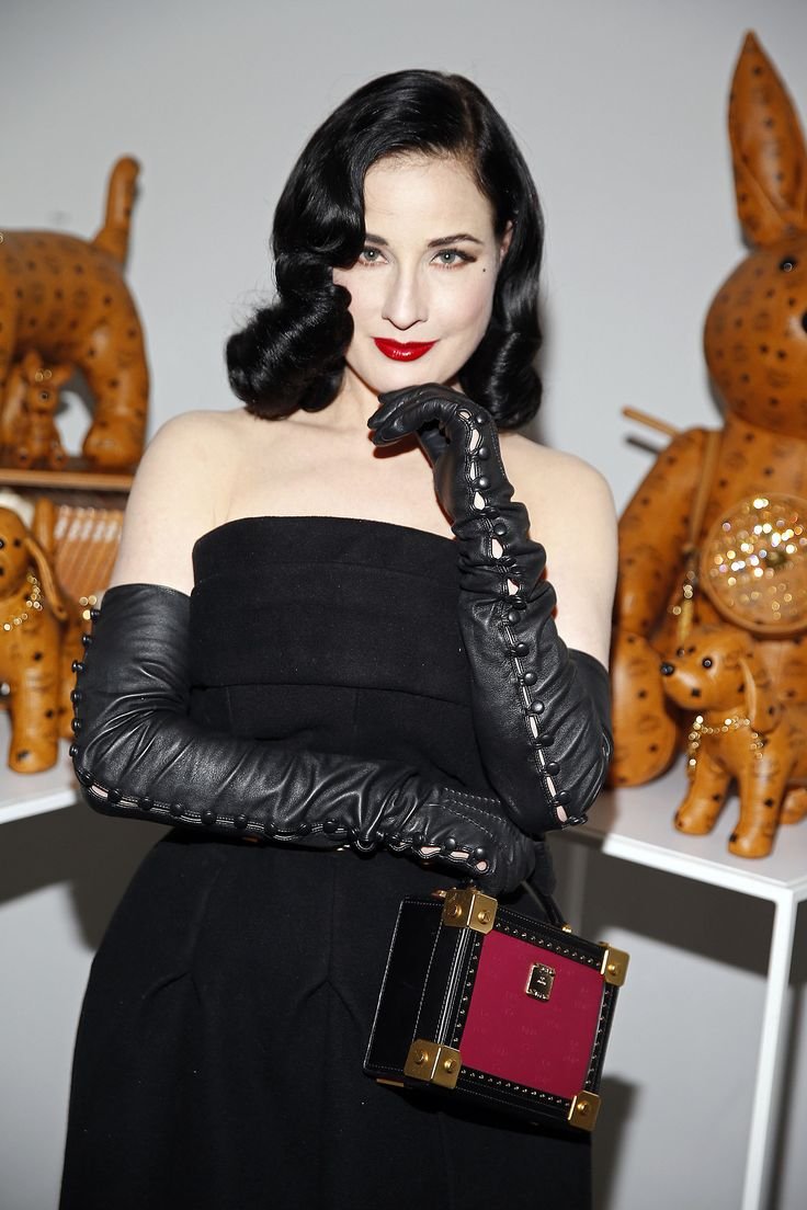 Dita von Teese Leather