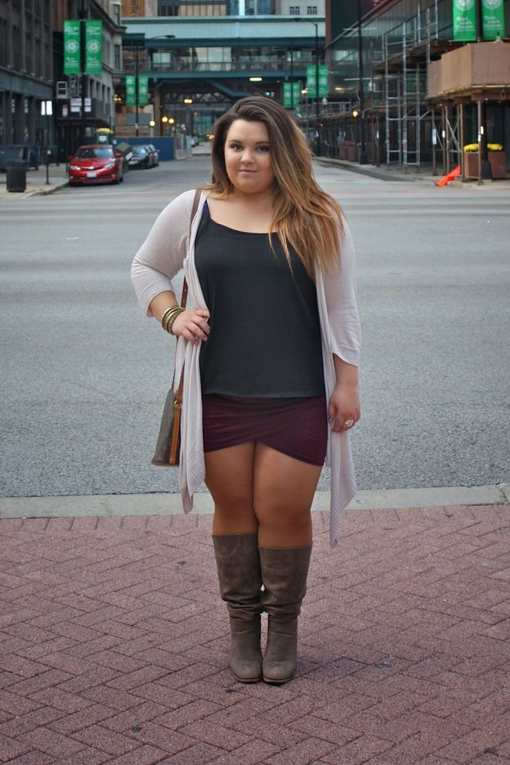 Модные толстухи