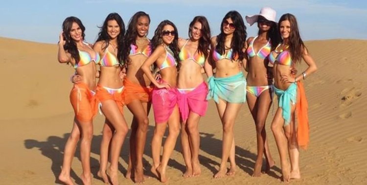 Красивые азербайджанки в купальниках