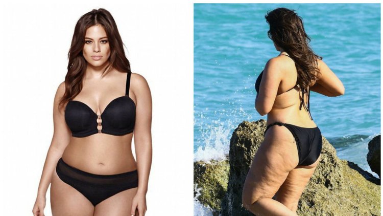 Деревенские девушки в купальниках