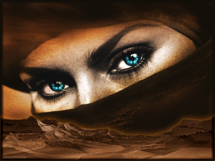 Глаза девушки