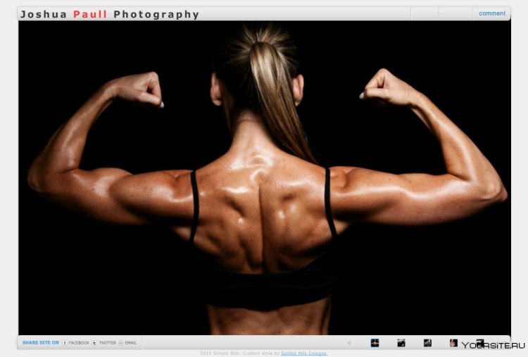 Женщина с мускулами